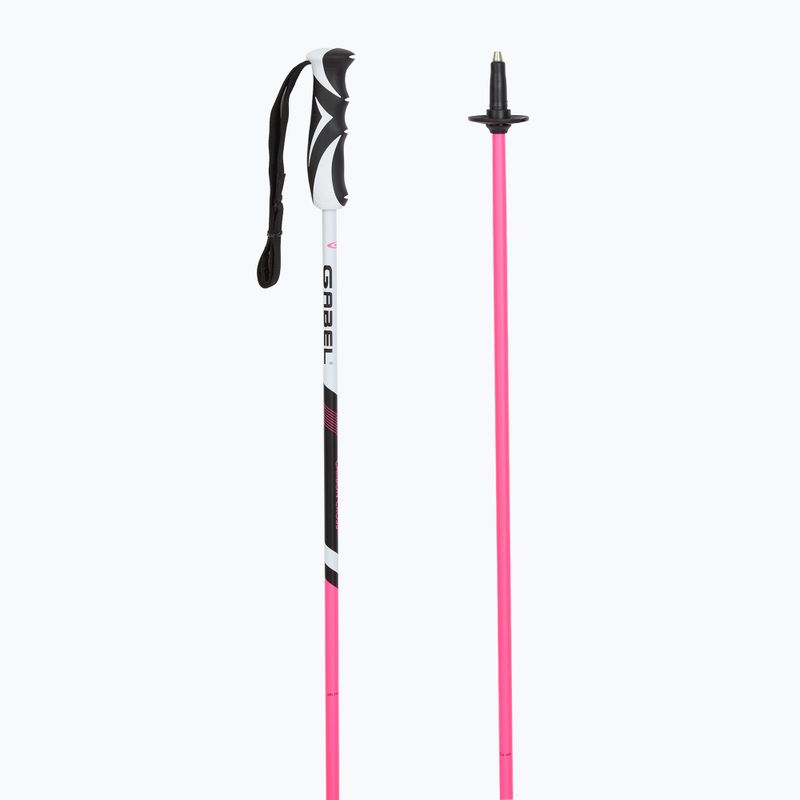 Bețe de schi GABEL Carbon Cross pink 3
