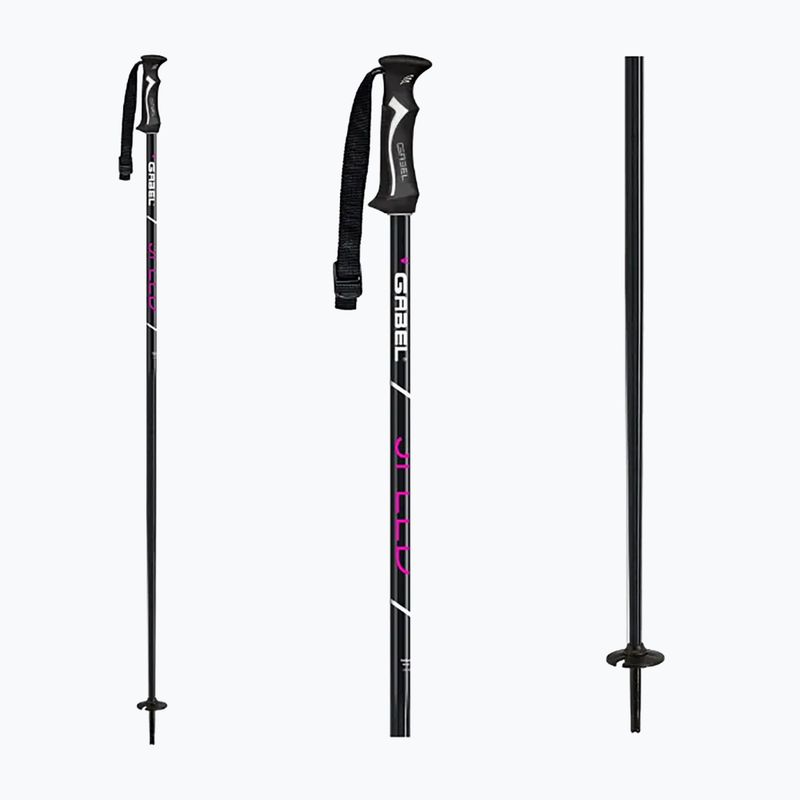 Bețe de schi GABEL Speed black/pink 6