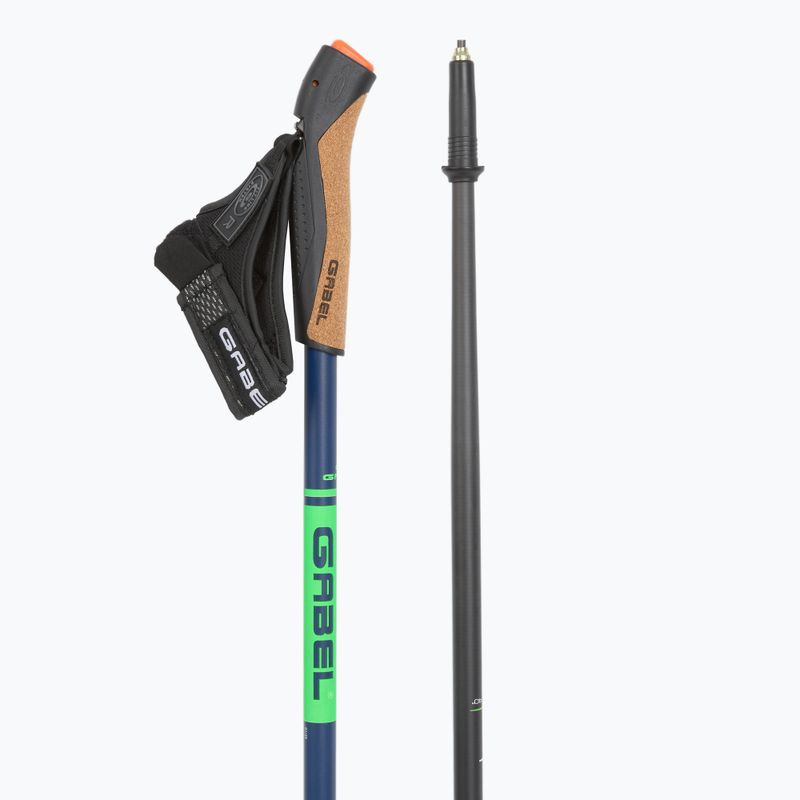 Bețe de nordic walking GABEL Strech Carbon lime 3