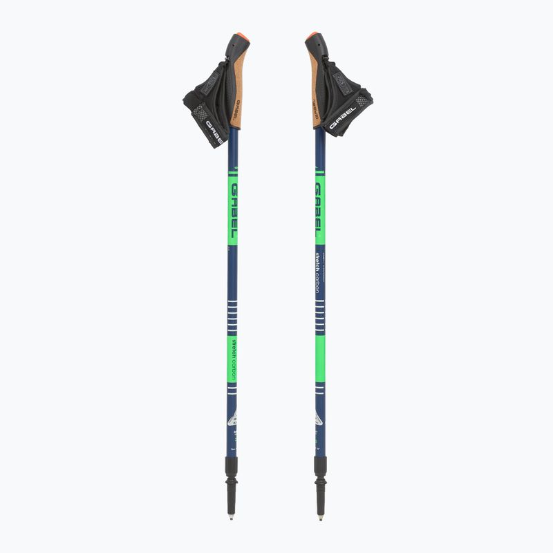 Bețe de nordic walking GABEL Strech Carbon lime 5