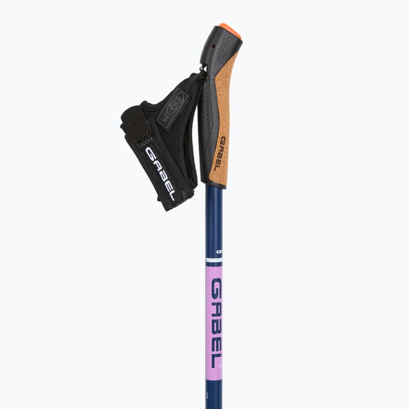 Bețe de nordic walking GABEL Strech Carbon purple 2