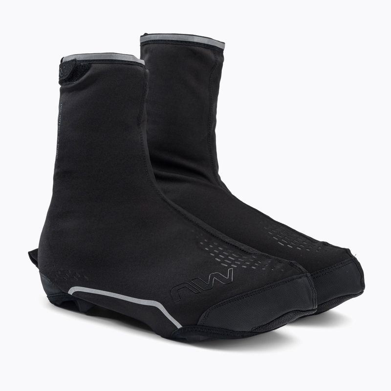 Protecții pentru încălțăminte de ciclism Northwave Fast Polar negre C89202358