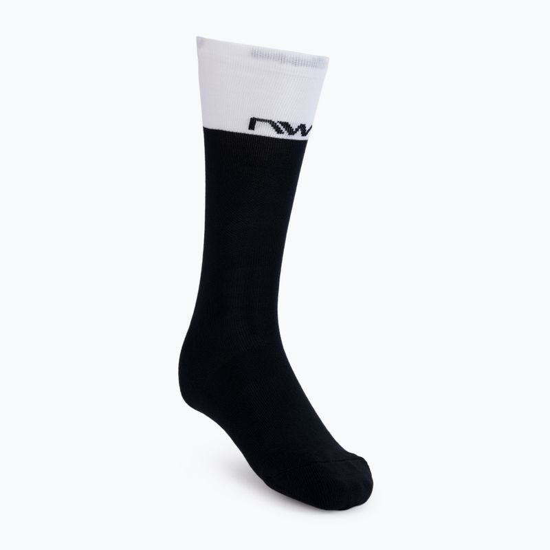 Șosete de ciclism pentru bărbați Northwave Work Less Ride More negru C89202363