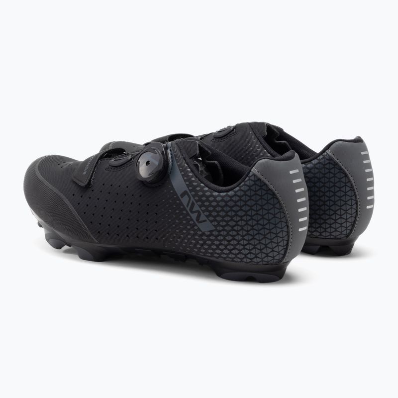 Ghete de ciclism pentru bărbați Northwave Origin Plus 2 Wide negru 80212006 3