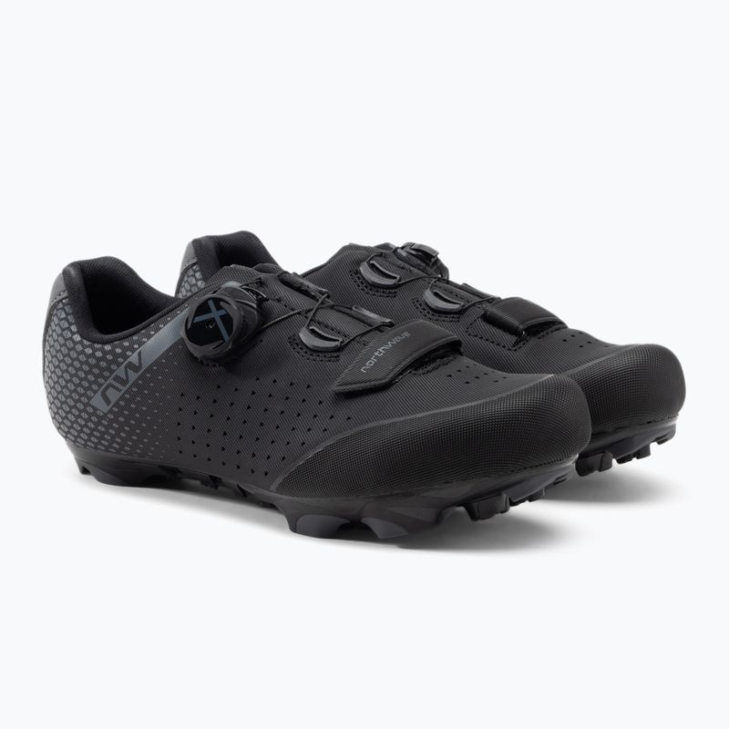 Ghete de ciclism pentru bărbați Northwave Origin Plus 2 Wide negru 80212006 5
