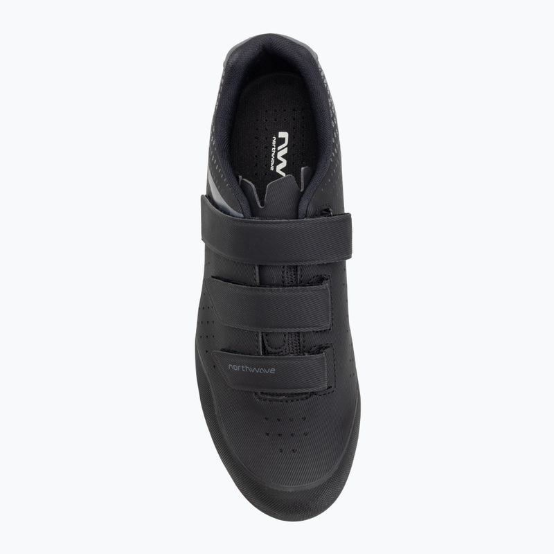 Încălțăminte de ciclism MTB pentru bărbați Northwave Origin 2 black/dark grey 5