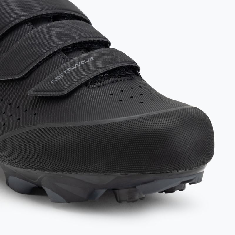 Încălțăminte de ciclism MTB pentru bărbați Northwave Origin 2 black/dark grey 7