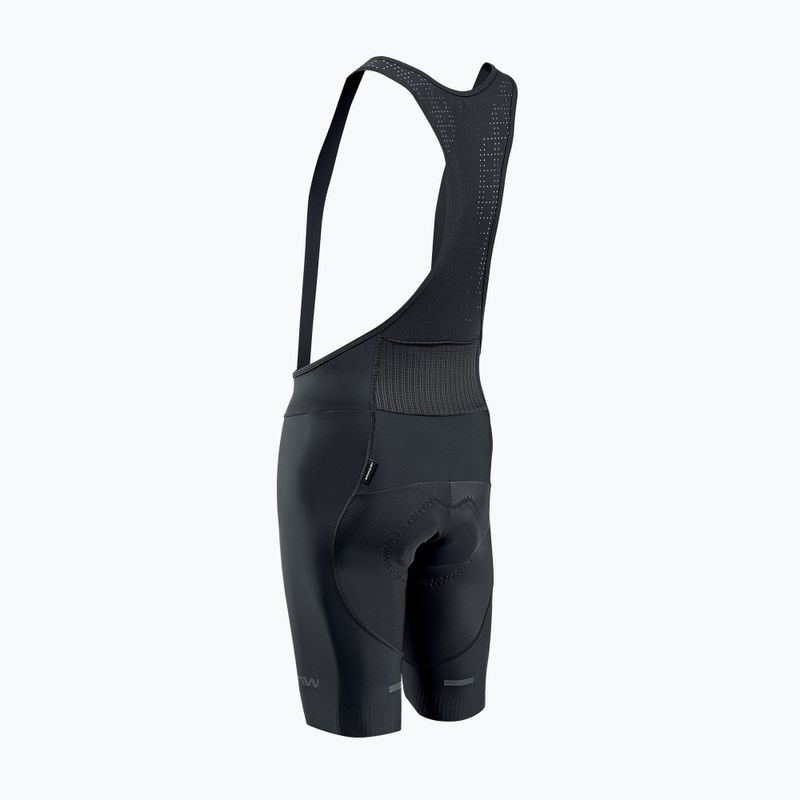 Pantaloni scurți de ciclism pentru bărbați Northwave Fast Bibshort negru 89211011 8