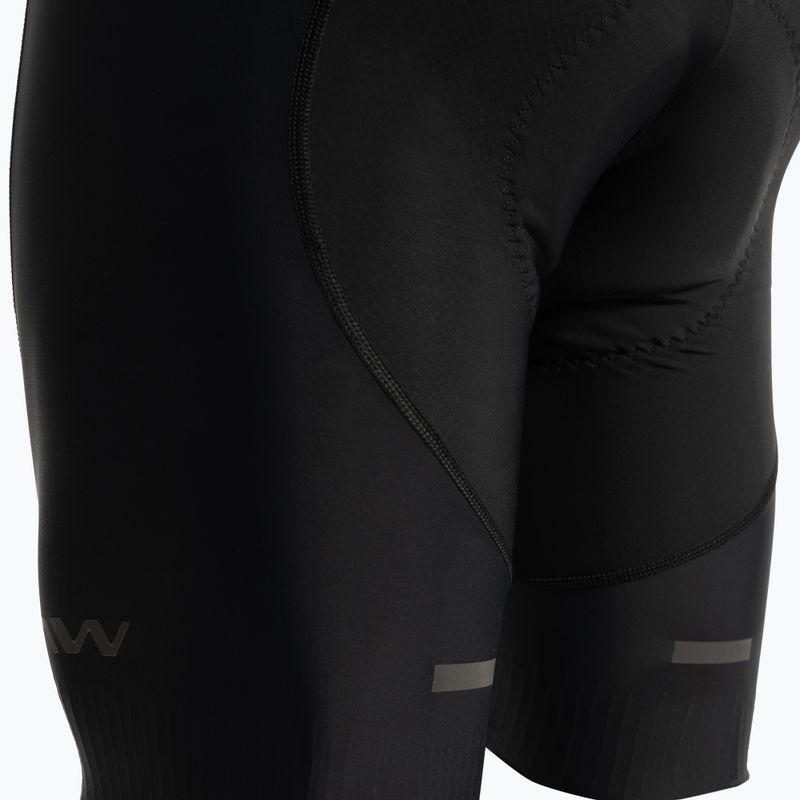 Pantaloni scurți de ciclism pentru bărbați Northwave Fast Bibshort negru 89211011 5