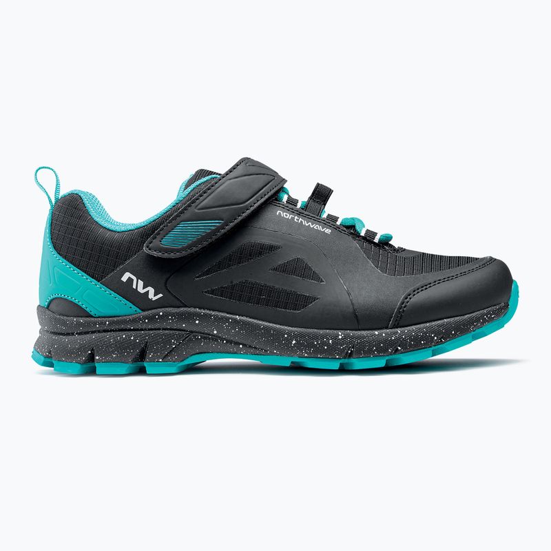 Încălțămite de ciclism MTB pentru femei Northwave Escape Evo negru-albastră 80173009 9