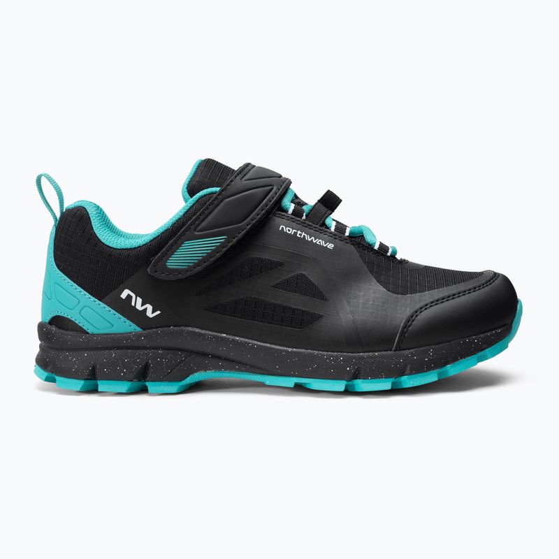 Încălțămite de ciclism MTB pentru femei Northwave Escape Evo negru-albastră 80173009 2