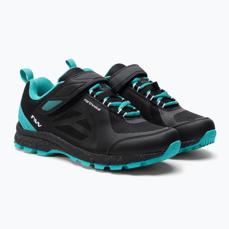 Încălțămite de ciclism MTB pentru femei Northwave Escape Evo negru-albastră 80173009 4