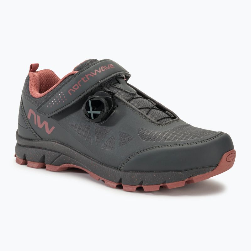 Încălțăminte de ciclism MTB pentru femei Northwave Corsair dark grey/pink