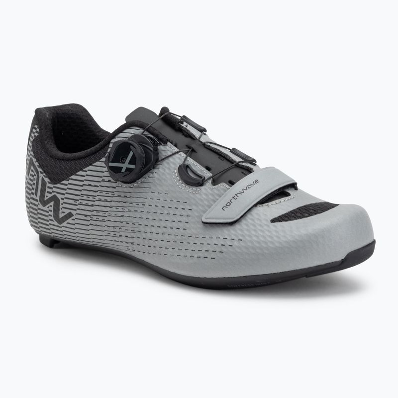 Încălțăminte de șosea pentru bărbați Northwave Storm Carbon 2 silver/reflective