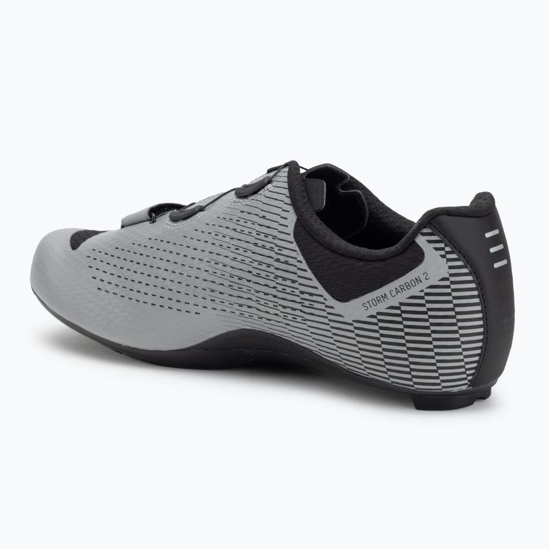 Încălțăminte de șosea pentru bărbați Northwave Storm Carbon 2 silver/reflective 3