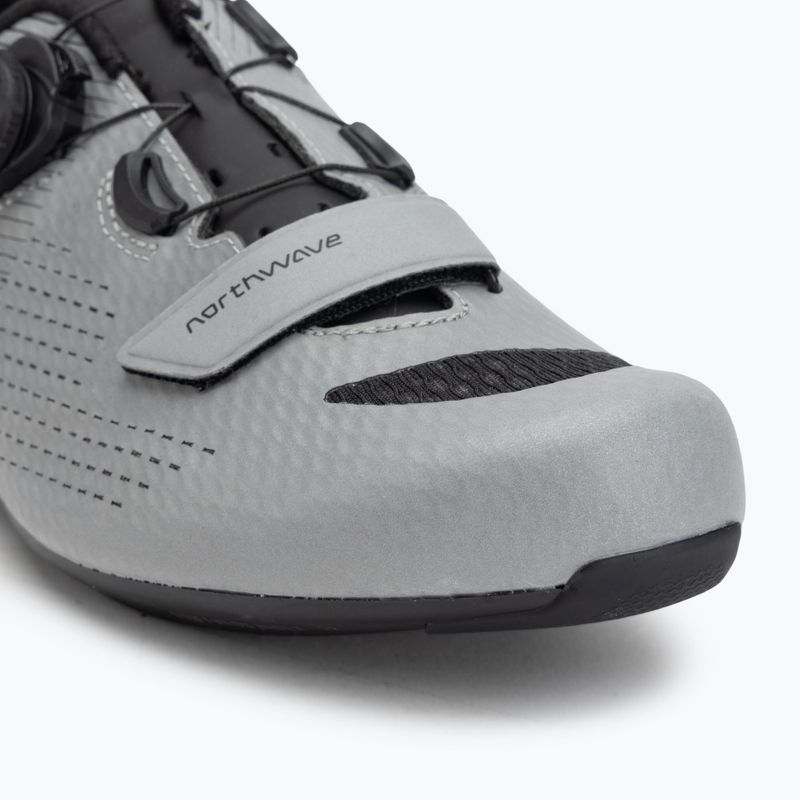 Încălțăminte de șosea pentru bărbați Northwave Storm Carbon 2 silver/reflective 7