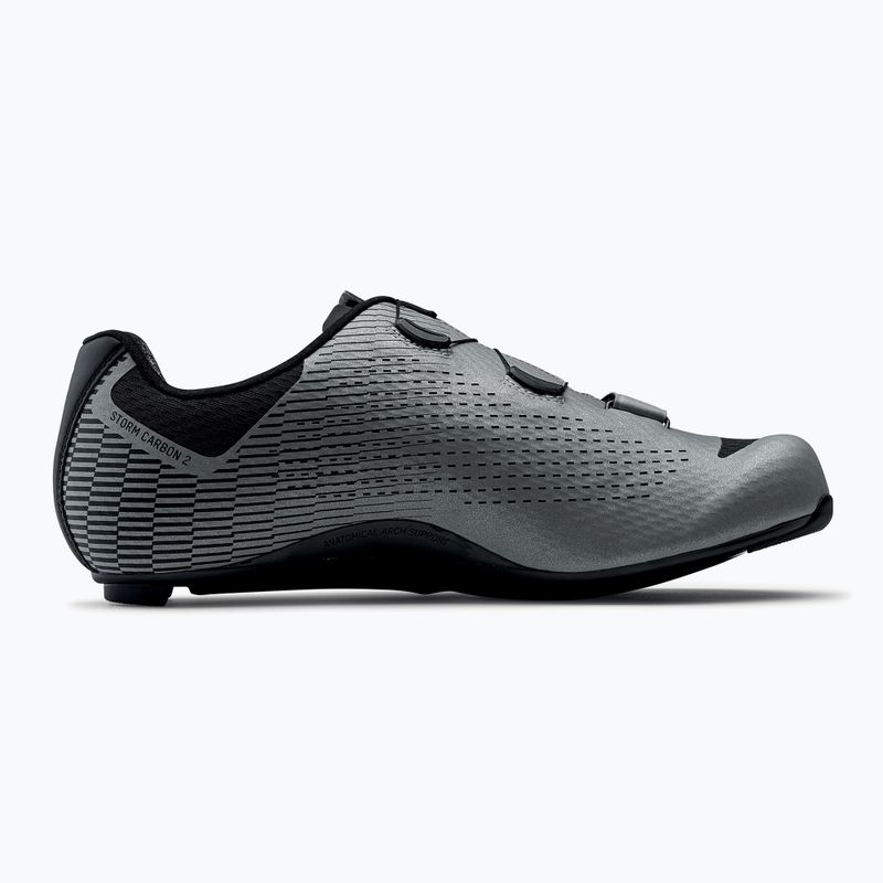 Încălțăminte de șosea pentru bărbați Northwave Storm Carbon 2 silver/reflective 2