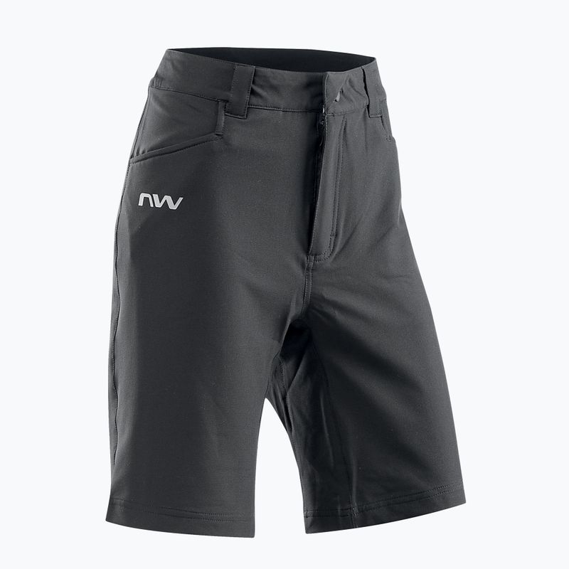 Pantaloni scurți de ciclism pentru femei Northwave Escape Baggy negru 89221044
