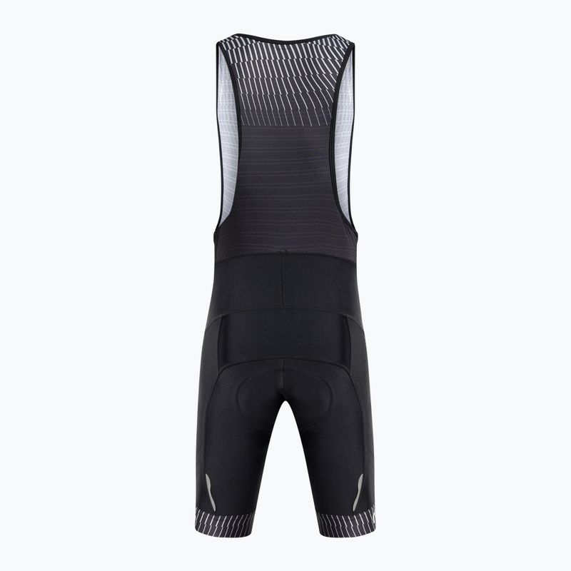 Northwave Origin Bibshort pentru bărbați negru-gri 89221020 2