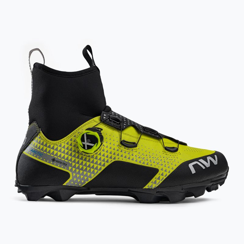 Pantofi de ciclism MTB pentru bărbați Northwave CeLSius XC ARC. GTX galben 80204037 2