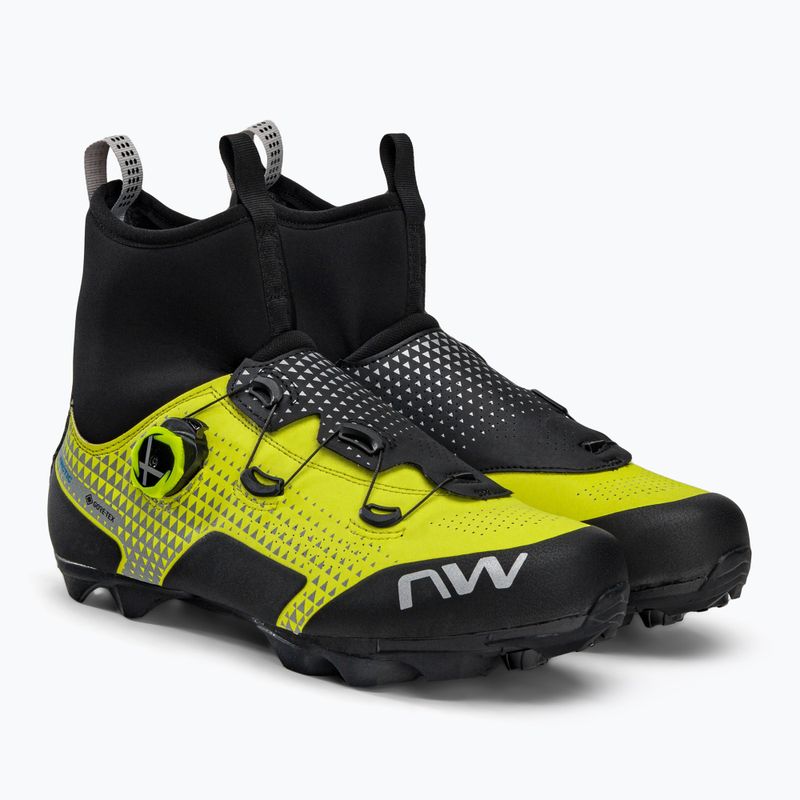 Pantofi de ciclism MTB pentru bărbați Northwave CeLSius XC ARC. GTX galben 80204037 4