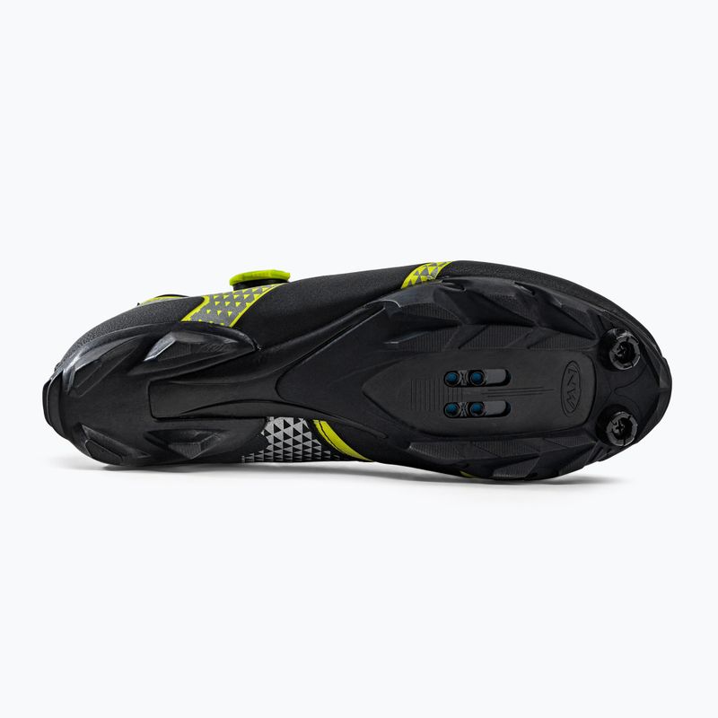 Pantofi de ciclism MTB pentru bărbați Northwave CeLSius XC ARC. GTX galben 80204037 5