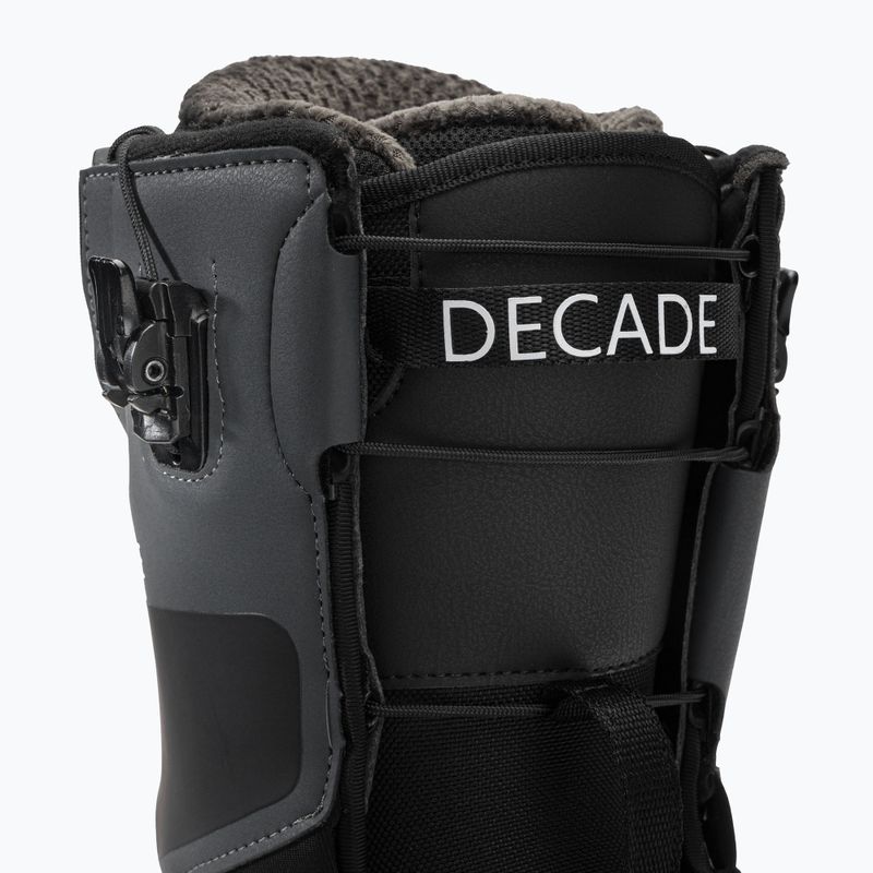 Încălțăminte de snowboard pentru bărbați Northwave Decade SLS negru-gri 70220403-84 6