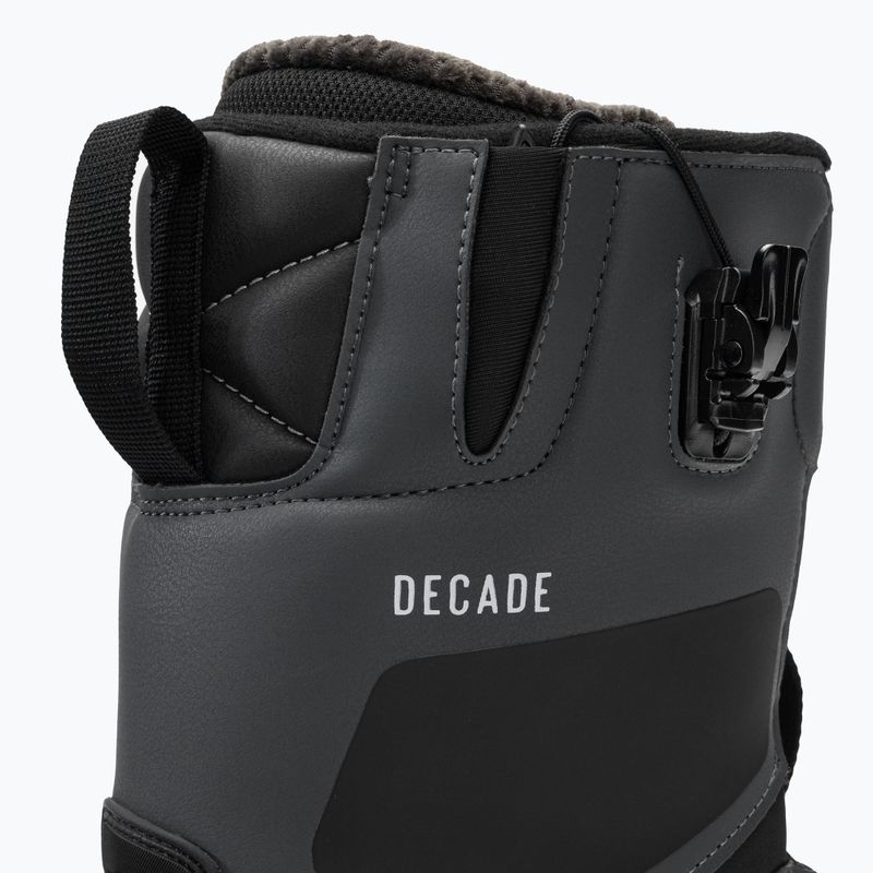Încălțăminte de snowboard pentru bărbați Northwave Decade SLS negru-gri 70220403-84 8