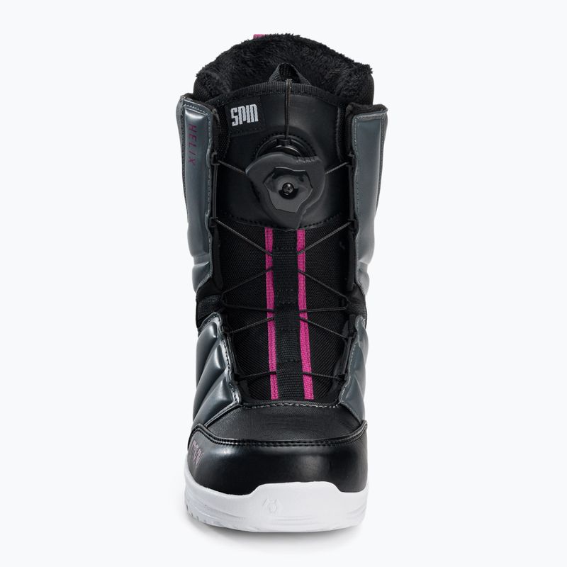 Încălțăminte de snowboard pentru femei Northwave Helix Spin negru-gri 70221401 3