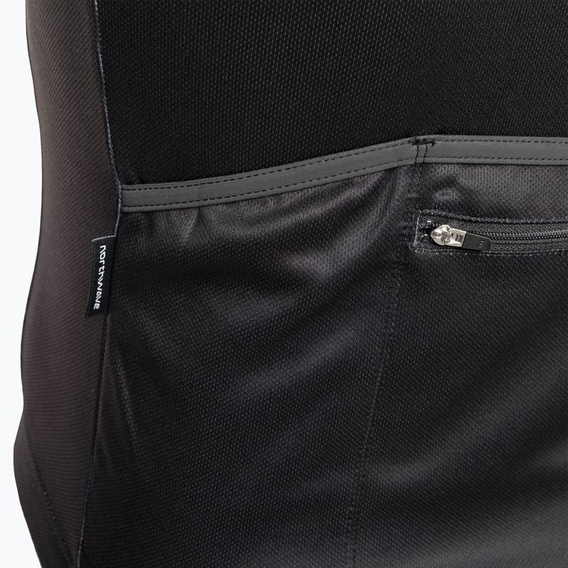 Tricou de ciclism Northwave Blade 4 LS pentru bărbați negru / gri închis 4