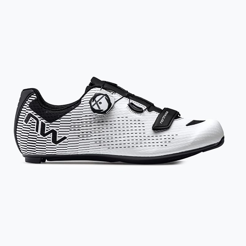 Încălțăminte de șosea pentru bărbați Northwave Storm Carbon 2 white/black 8