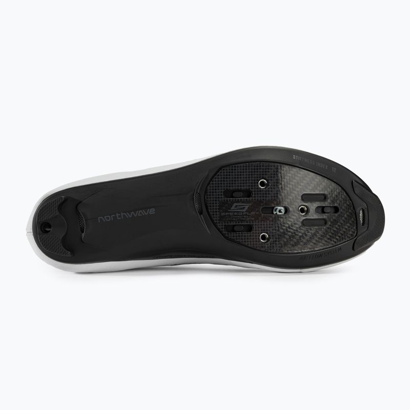 Încălțăminte de șosea pentru bărbați Northwave Mistral Plus white/black 4