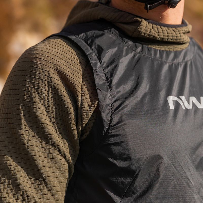 Bărbați Northwave Shield ciclism vesta de ciclism negru 5