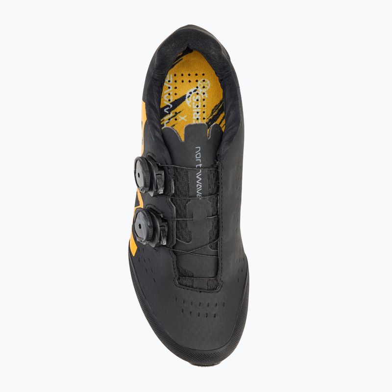 Încălțăminte de ciclism MTB męskie Northwave Rebel 3 Epic Series black/yellow 5