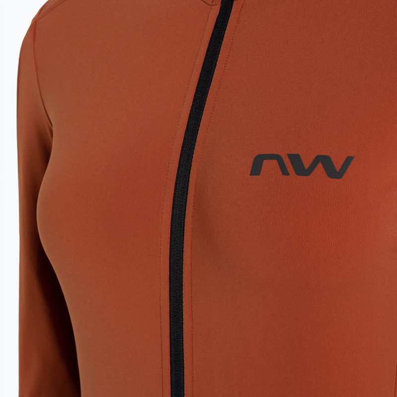 Tricou de ciclism pentru femei Northwave Fahrenheit Jersey scorțișoară 3