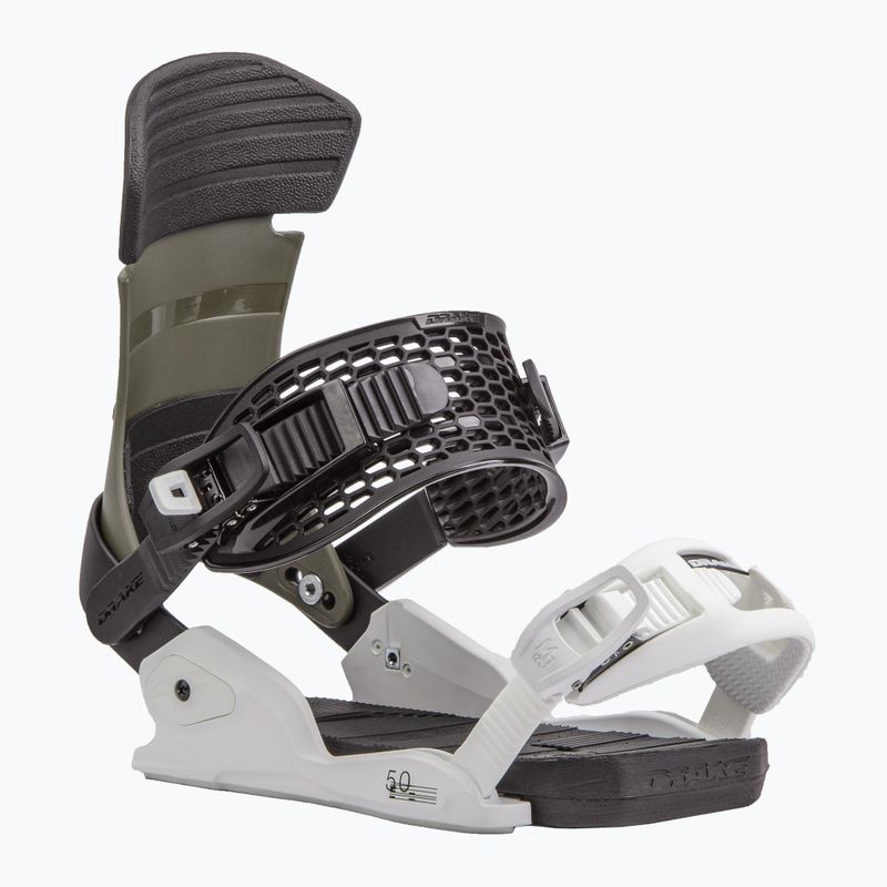 Legături de snowboard pentru bărbați Drake Fifty green forest/white