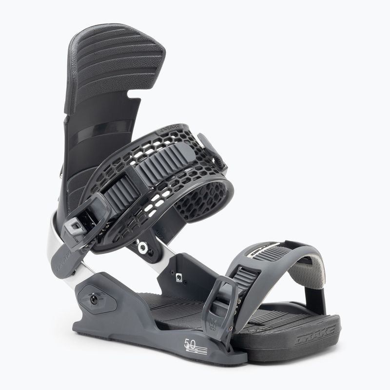 Legături de snowboard pentru bărbați Drake Fifty dark grey/silver