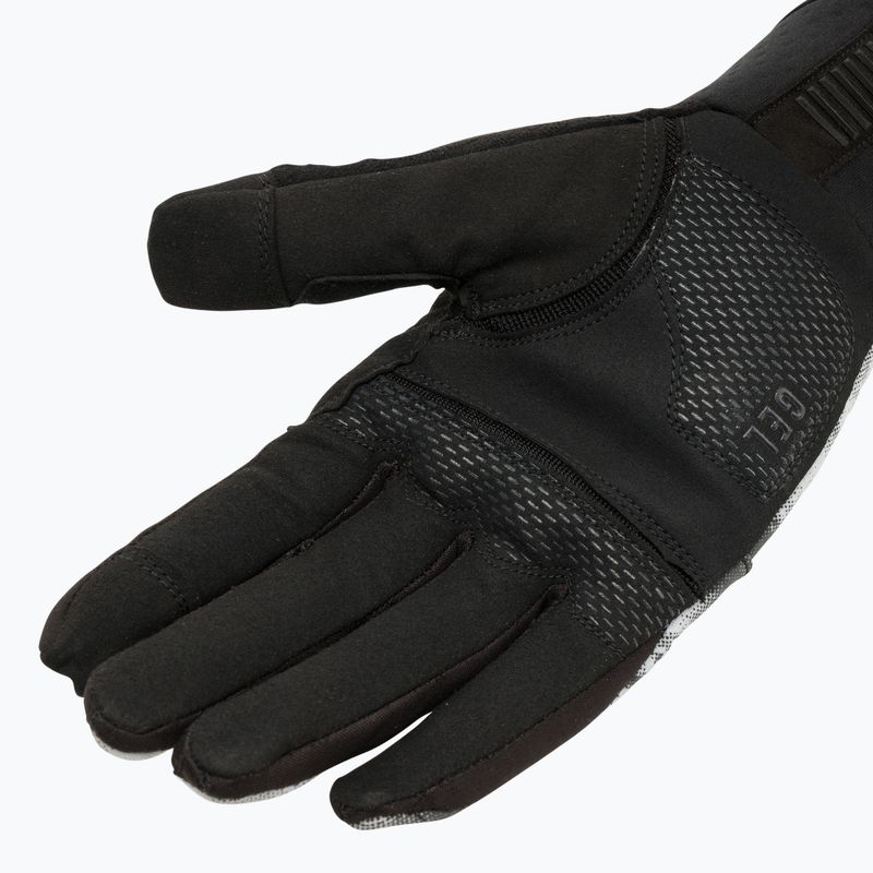 Mănuși de ciclism pentru bărbați Northwave Fast Gel Reflex negru / refective