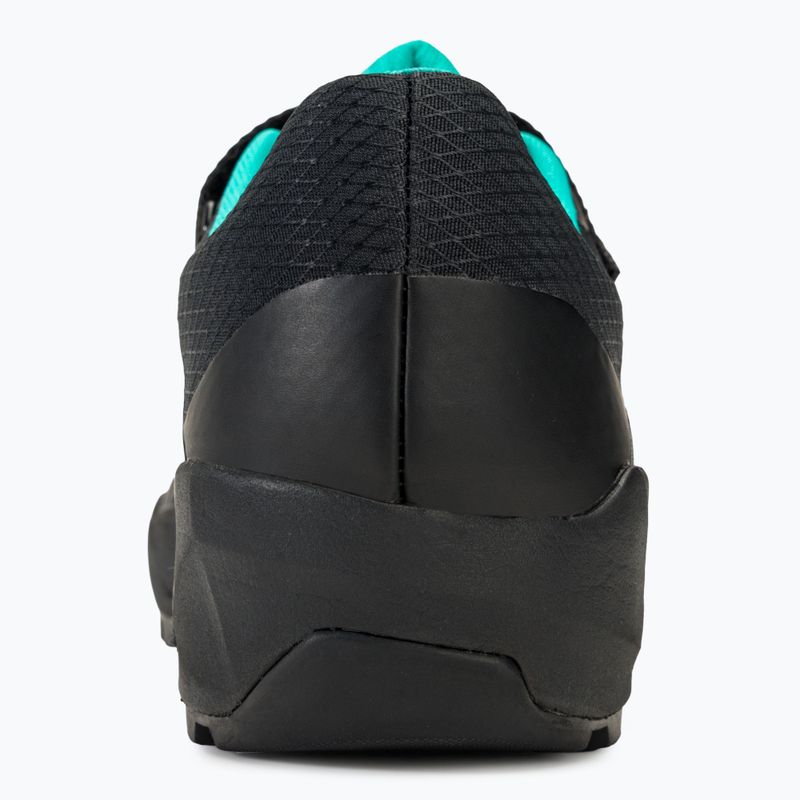 Pantofi de ciclism MTB pentru femei Northwave Escape Evo 2 negru/turquoise 6