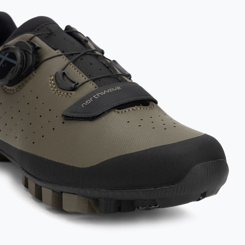 Încălțăminte de ciclism MTB pentru bărbați Northwave Hammer Plus green forest/black 7