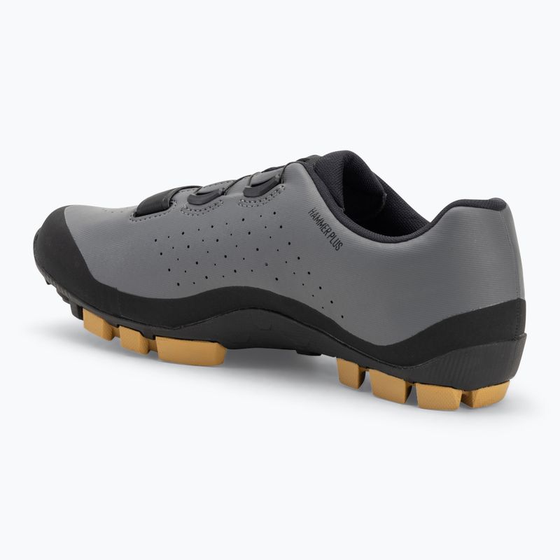 Încălțăminte de ciclism MTB pentru bărbați Northwave Hammer Plus dark grey/honey 3