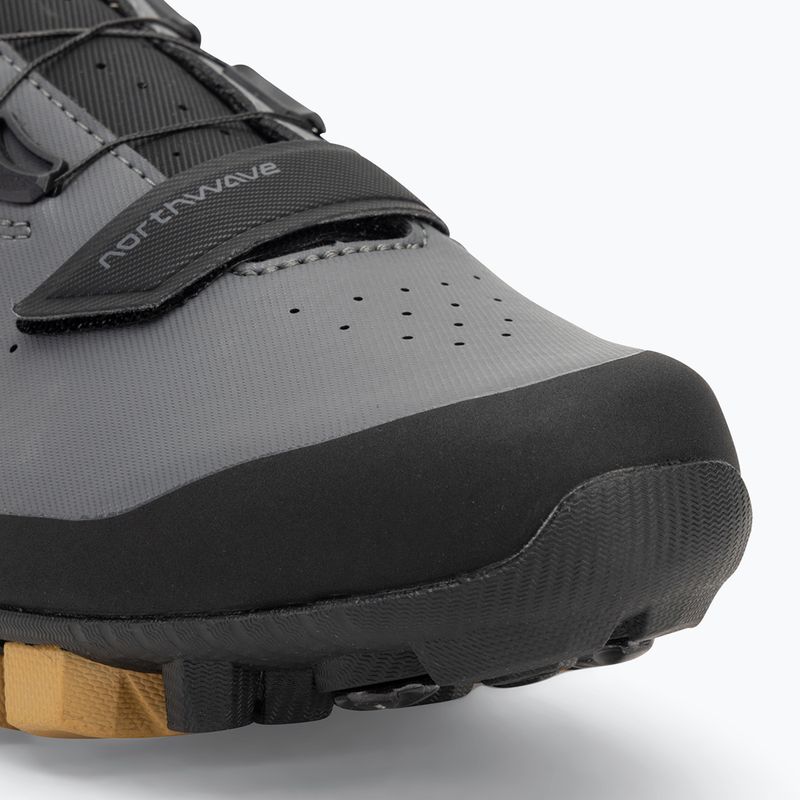 Încălțăminte de ciclism MTB pentru bărbați Northwave Hammer Plus dark grey/honey 7