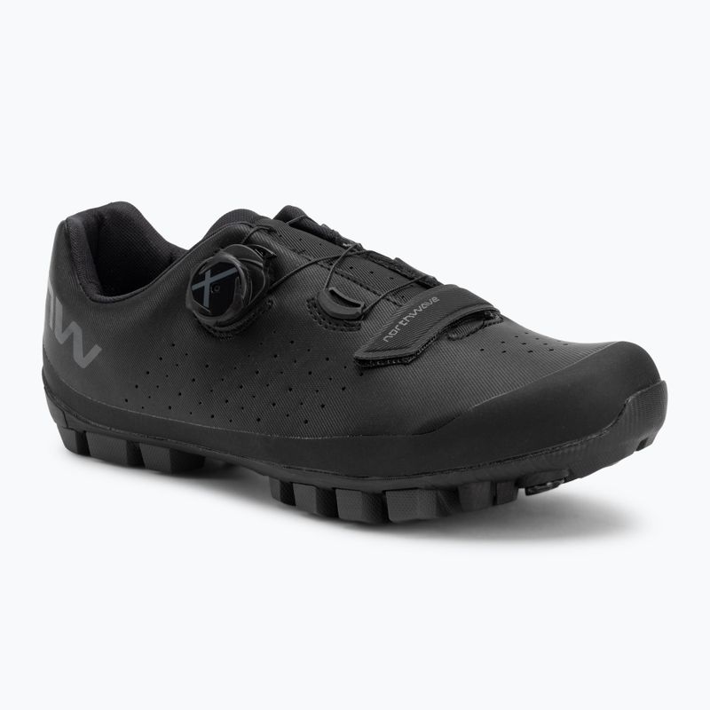 Încălțăminte de ciclism MTB pentru bărbați Northwave Hammer Plus Wide black/dark grey