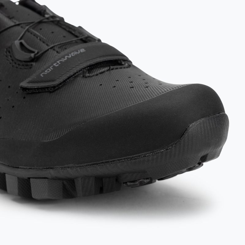 Încălțăminte de ciclism MTB pentru bărbați Northwave Hammer Plus Wide black/dark grey 7