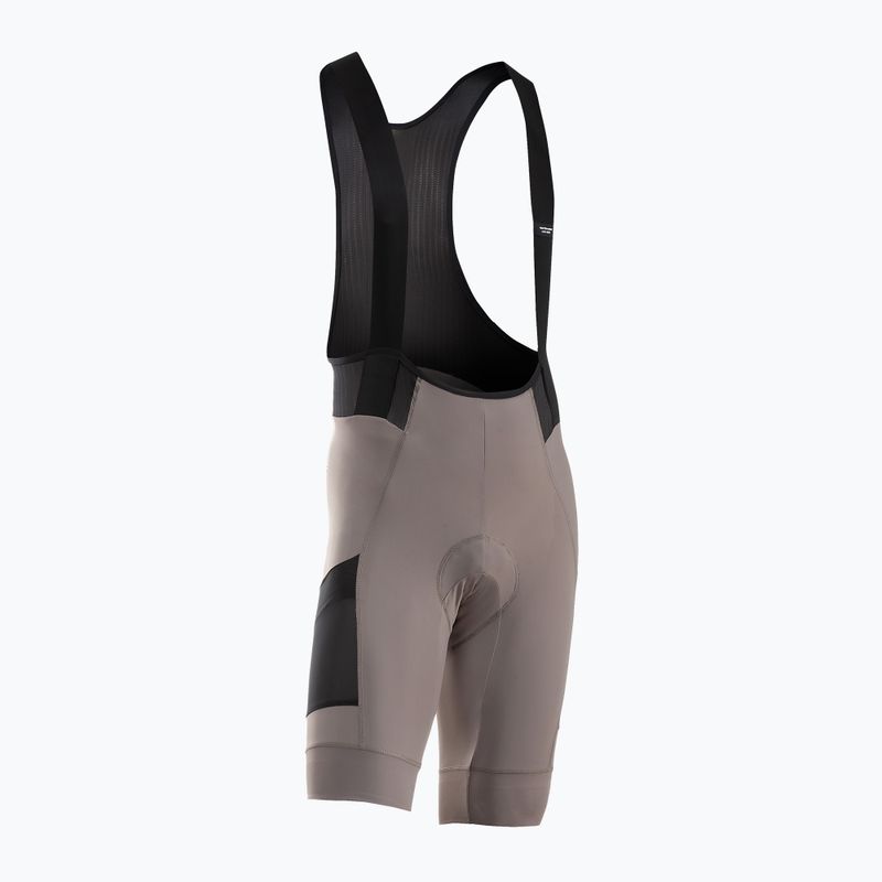 Pantaloni scurți de ciclism Northwave Fast Rock Bibshort pentru bărbați, nisip