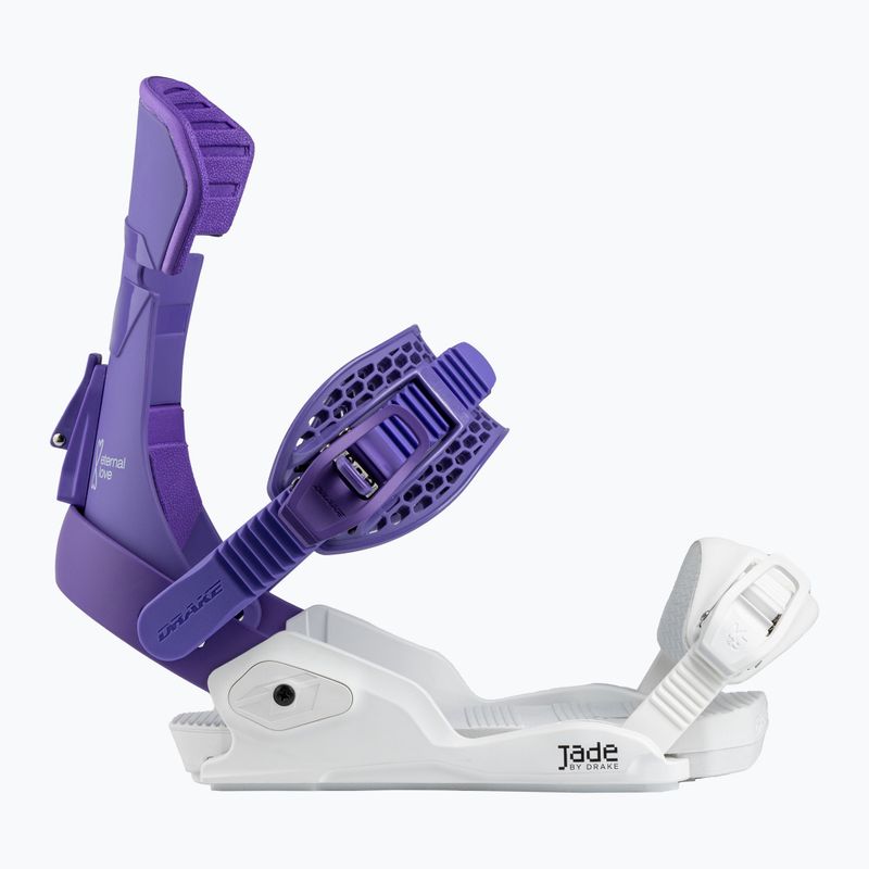 Legături de snowboard pentru femei Drake Jade purple/white 2