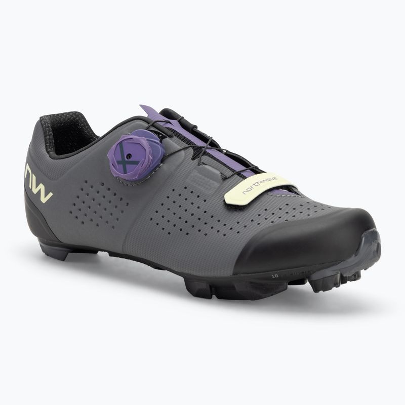 Încălțăminte de ciclism MTB pentru femei Northwave Razer dark grey/dark purple