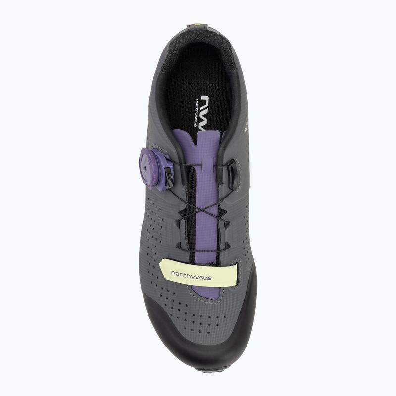 Încălțăminte de ciclism MTB pentru femei Northwave Razer dark grey/dark purple 5
