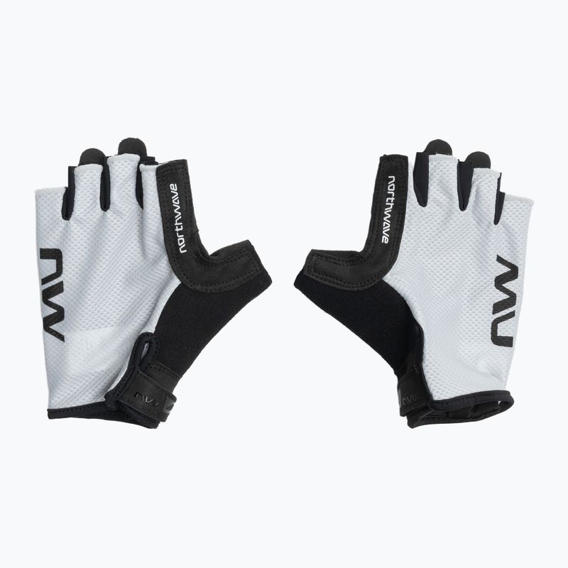 Mănuși de ciclism pentru bărbați Northwave Active Short Finger light grey 2