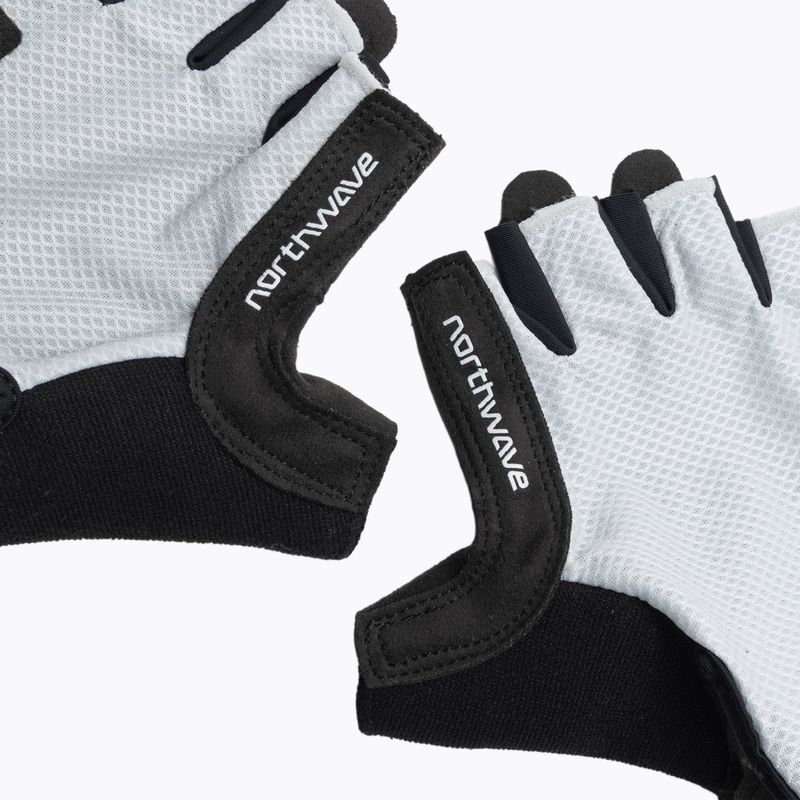 Mănuși de ciclism pentru bărbați Northwave Active Short Finger light grey 4
